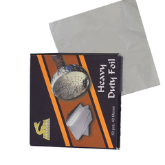 Black Mamba Aluminum Hookah Foil 50pcs - 40 Micron (Pack of 5)