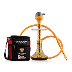 Foggit Dark Knight Standard Hookah Gold