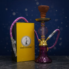 COCOYAYA Pumpkin 1203 - 3 Hookah - Purple