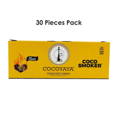 Cocoyaya Coco Smoker Flat Coconut Charcoal