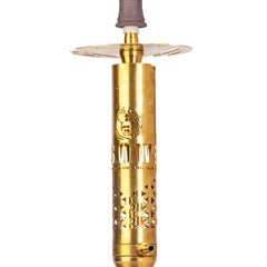 COCOYAYA Vivanta Hookah (Ferro Series) - Gold Stem & Black Base