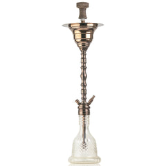 COCOYAYA Gamaliya Hookah - Bronze Stem & Transparent Base