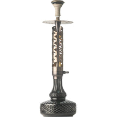 COCOYAYA Crucio Hookah (Ferro Series) - Bronze Stem & Black Base