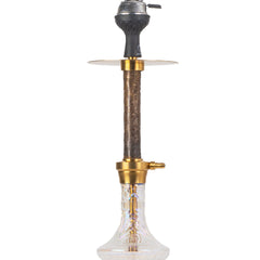 COCOYAYA Khaleesi Hookah (Jade Series) - Gold Stem & Transparent Base
