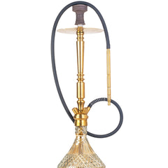 COCOYAYA King Series Vilo Hookah - Golden Stem & Gold Base