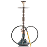 COCOYAYA King Series Hookah - Bronze Stem (Black Base)