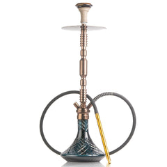 COCOYAYA King Series Hookah - Bronze Stem (Black Base)