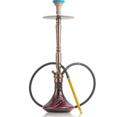 COCOYAYA King Series Hookah - Bronze Stem (Purple Base)