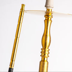 COCOYAYA King Series Hookah - Gold Stem (Transparent Base)