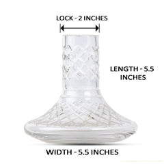 COCOYAYA Lala Hookah Glass Replacement Base Only