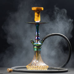 COCOYAYA Madrid Hookah - Rainbow (Amber Base)