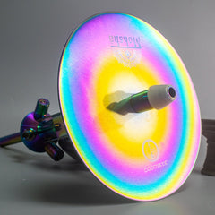 COCOYAYA Moksha SPT Hookah - Rainbow Stem & Black Base