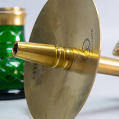 COCOYAYA Oakley Hookah (Conquer Series) - Gold Stem (Green Base)
