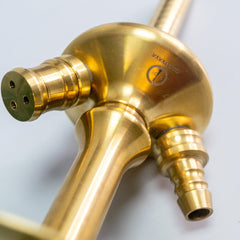 COCOYAYA Oakley Hookah (Conquer Series) - Gold Stem (Green Base)