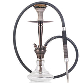 COCOYAYA Pablo Hookah - Bronze Stem & Transparent Base