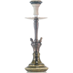 COCOYAYA Pablo Hookah - Bronze Stem & Grey Base