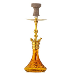 COCOYAYA Simba Hookah - Amber Base & Golden Stem