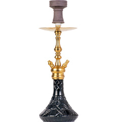 COCOYAYA Simba Hookah - Gold Stem & Black Base