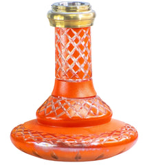 COCOYAYA Simba 2. 0 Hookah - Gold Stem & Orange Base