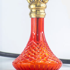 COCOYAYA Simba Hookah - Gold Stem & Red Base