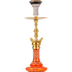 COCOYAYA Simba 2. 0 Hookah - Gold Stem & Orange Base