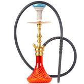 COCOYAYA Simba Hookah - Gold Stem & Red Base
