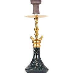 COCOYAYA Simba Hookah - Gold Stem & Black Base
