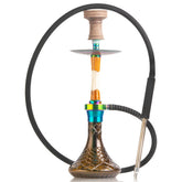COCOYAYA Sydney Hookah - Rainbow Stem & Grey Base