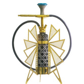 COCOYAYA Thunder Fly Hookah - Golden Wings & Black Base