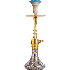 COCOYAYA Tokyo X Hookah - Golden Stem & Cut Glass Base