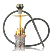 COCOYAYA Tom 2.0 Hookah - Gold Stem & Black Base