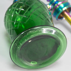 COCOYAYA VIP Amy Hookah - Rainbow Stem & Green Base