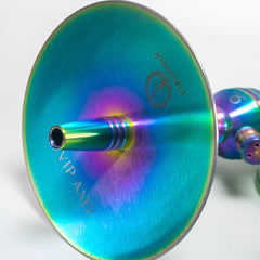 COCOYAYA VIP Amy Hookah - Rainbow Stem & Green Base
