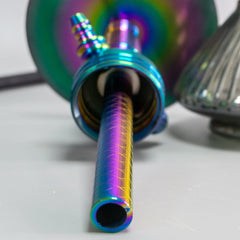 COCOYAYA VIP Micky Hookah - Rainbow Stem & Cut Glass Base