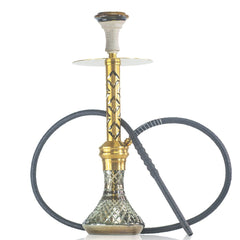 COCOYAYA Valeria Gem Hookah - Gold Stem & CGB Base