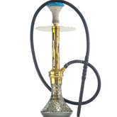 COCOYAYA Valeria Zipper Hookah - Gold Stem & CGB Base