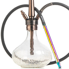 COCOYAYA Yara Pro Hookah - Bronze Stem (Transparent Base)