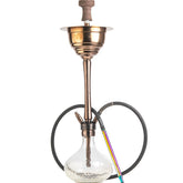 COCOYAYA Yara Pro Hookah - Bronze Stem (Transparent Base)