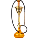 COCOYAYA Yara Hookah - Golden Stem (Amber Base)