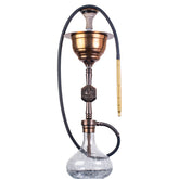 COCOYAYA Yara Yasmine Palace Hookah - Bronze Stem (Transparent Base)