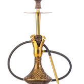 COCOYAYA Baku Gorilla Hookah - Golden (Grey Base)