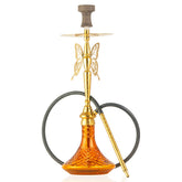 COCOYAYA Betty Hookah - Golden Stem & Amber Base