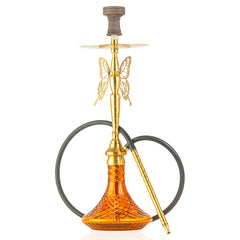 COCOYAYA Betty Hookah - Golden Stem & Amber Base