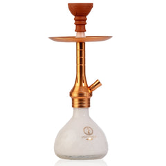 COCOYAYA Bobby Hookah - Rose Gold (White Crackle)