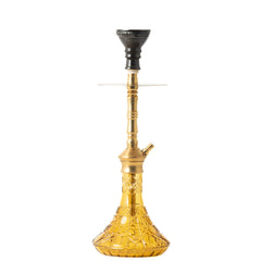 COCOYAYA Britto Hookah - Gold & Amber Base