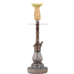 COCOYAYA Britto Hookah - Bronze & Grey Base
