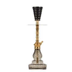 COCOYAYA Britto Hookah - Gold & Grey Base