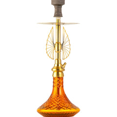 COCOYAYA Draco Hookah - Golden Stem & Amber Base