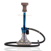 COCOYAYA Felix Hookah (Conquer Series) - Blue Stem (Cut Glass Base)