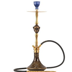 COCOYAYA Jungle Series Kong Hookah - Golden (Black Base)